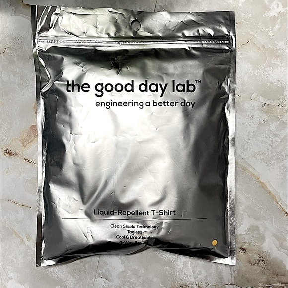 Stain-Repel Kids T-Shirt |The Good Day Lab | Brand New | S: 8-9 C: Yellow - Picture 2 of 4